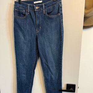 Levi’s 721 High Rise Skinny Ladies Women’s Blue Jeans Pants 30